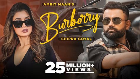 burberry perry songs|new punjabi song amrit maan.